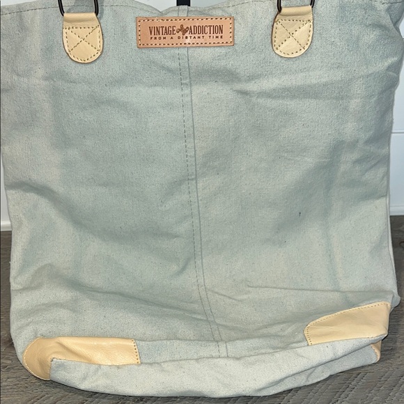 👜 **Vintage Addiction Canvas Tote – “I Love Jesus But I Drink a Little”** NWT - Picture 11 of 13